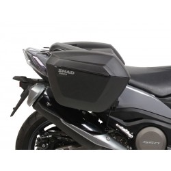 Fixation valises shad 3P KYMCO AK 550 2017-2023