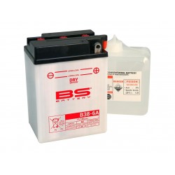 Batterie moto BS BATTERY 6 volts Renforcée B38-6A