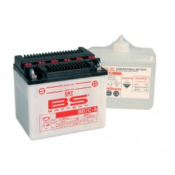 Batterie moto BS BATTERY Haute-performance 12 Volts YB7C-A BB7C-A