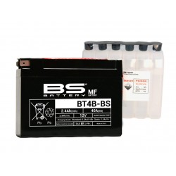 Batterie moto BS BATTERY Haute-performance 12 Volts YT4B-BS BT4B-BS