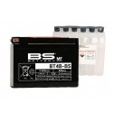 Batterie moto BS BATTERY BT4B-BS sans entretien livrée avec pack acide