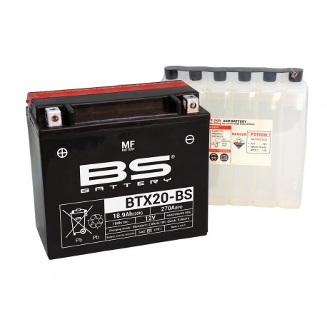 Batterie moto BS BATTERY BTX20-BS YTX20-BS