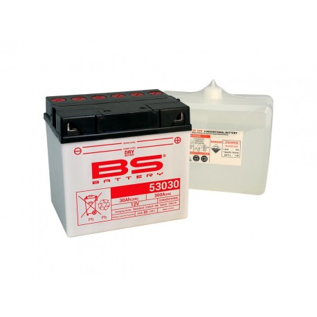 Batterie Moto BS BATTERY 12 volts Y60-N30L-A / 53030