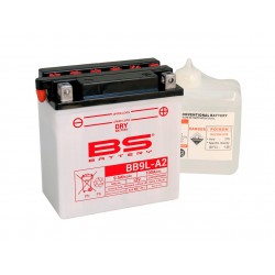 Batterie moto BS BATTERY Haute-performance 12 Volts YB9L-A2