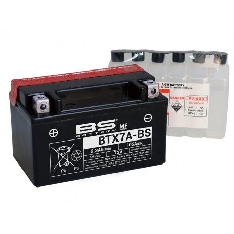 Batterie moto YTX7A-BS