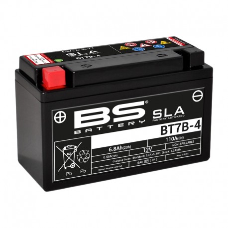 Batterie moto Tecnium 12 volts YT7B-4