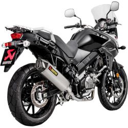 Ligne complete pot  d'Echappement AKRAPOVIC RACING LINE SUZUKI DL 650 V-STROM 2017-2024