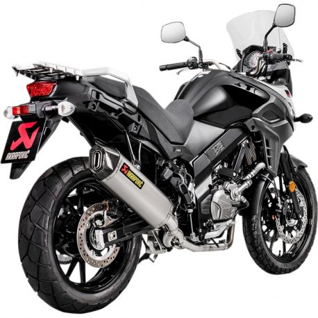 Ligne complete d''Echappement AKRAPOVIC RACING LINE SUZUKI DL 650 V-STROM 2017-2020