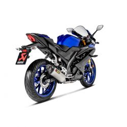 Ligne complete d''Echappement AKRAPOVIC RACING LINE YAMAHA YZF-R 125 2019-2020 MT 125 2020