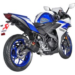 Ligne complete d'Echappement AKRAPOVIC RACING LINE YAMAHA YZF-R25 2014-2024 YZF-R3 2015-2024 MT-03 2016-2024