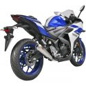 Ligne complète non homologué d'Echappement AKRAPOVIC RACING LINE YAMAHA YZF-R3 2015-2020 MT-03 2016-2020