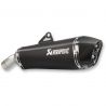 Echappement AKRAPOVIC noir BMW F800R 2009-2019 F800GT 2013-2019 2