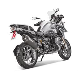 Echappement AKRAPOVIC titane noir BMW R1200GS 2013-2018 R1200GS ADVENTURE 2014-2018