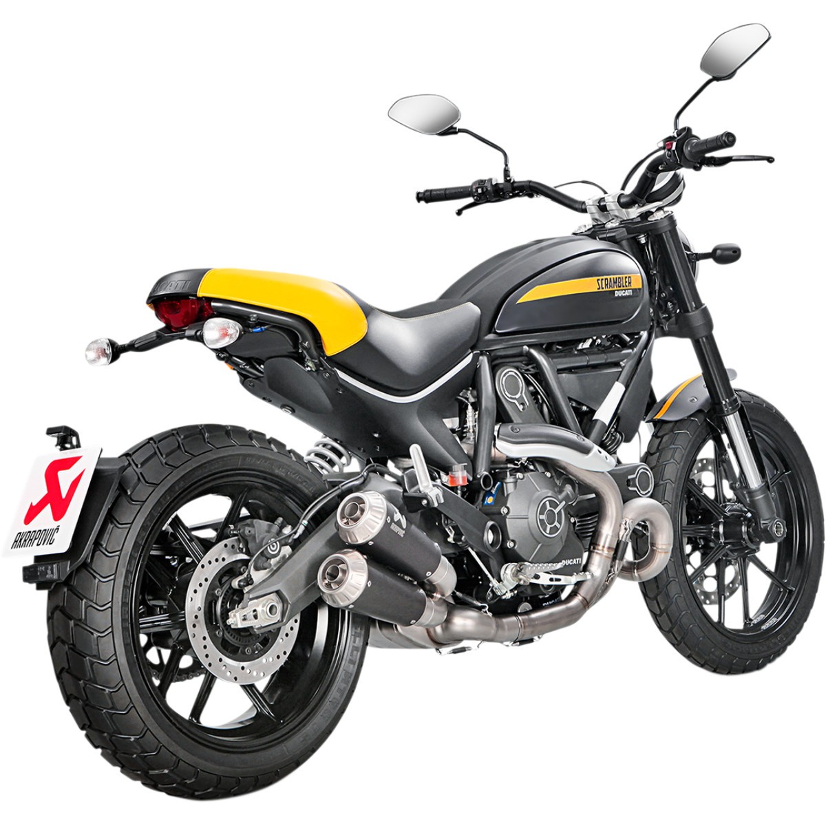 Echappement Moto Akrapovic Ducati Scrambler Monster Equip Moto Gand Choix Akrapovic