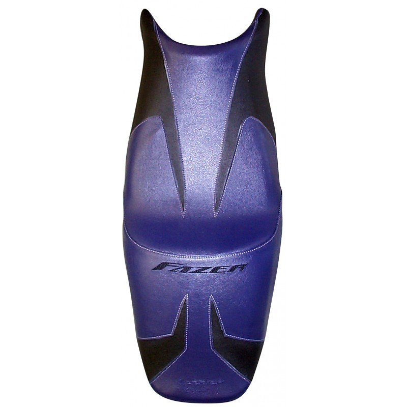housse de selle bagster YAMAHA FZ6 BLEU FONCÉ/NOIR/LETTRES NOIRES
