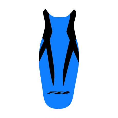 housse de selle bagster YAMAHA FZ6 2007-2008 GITANE/NOIR/LETTRES NOIRES