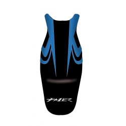 housse de selle bagster YAMAHA FZ6 2009 GITANE/NOIR/LETTRES GRISES