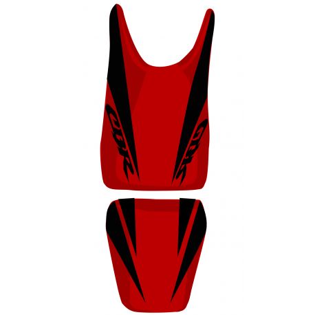 housse de selle bagster HONDA CBR125R 2007 ROUGE/NOIR/LETTRES NOIRES housse de selle bagster HONDA CBR125R 2007 ROUGE/NOIR/LETTRES NOIRES