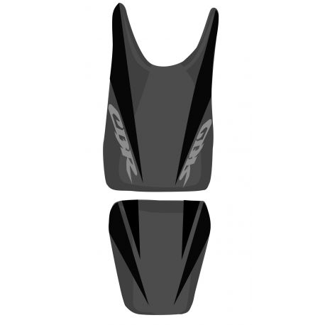 housse de selle bagster HONDA CBR125R 2007 NOIR/ANTHRACITE/LETTRES ANTHRACITES housse de selle bagster HONDA CBR125R 2007 NOIR/ANTHRACITE/LETTRES ANTHRACITES