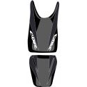 housse de selle bagster HONDA CBR125R 2008-2009 NOIR/NOIR MAT/METTRES BLANCHES