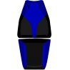 housse de selle bagster SUZUKI 650 BANDIT 2006-2008 BLEU FONCE/NOIR/LETTRES BLANCHES 0