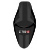 housse de selle bagster KAWASAKI Z750S NOIR GRAINÉ/NUBUCK NOIR/LETTRES BLANCHES/ET ROUGES 2005-2006 0