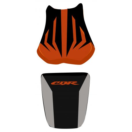 housse de selle bagster HONDA CBR600RR 2006 ORANGE/NOIR/LETTRES ORANGE housse de selle bagster HONDA CBR600RR 2006 ORANGE/NOIR/LETTRES ORANGE