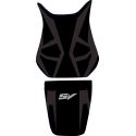 housse de selle bagster SUZUKI SV1000 2006 ANTHRACITE/NOIR/LETTRES GRISES CLAIRES