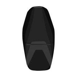 housse de selle bagster HONDA CB1300 2005-2011 NOIR/CARBONE/NUBUCK/LETTRES BLANCHES