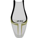 housse de selle bagster KAWASAKI ER6F 2006 GRIS CLAIR/OR/NOIR/LETTRES NOIRES