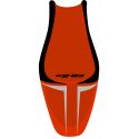 housse de selle bagster KAWASAKI ER6N 2007 ORANGE/GRIS CLAIR/NOIR/LETTRES NOIRES
