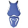 housse de selle bagster YAMAHA YZF-R6 2006 BALTIQUE/BLANC/LETTRES GRISES CLAIRES 0