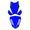 housse de selle bagster YAMAHA YZF-R6 2007 BALTIQUE/GRIS/NOIR/LETTRES GRISES CLAIRES 0