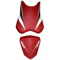 housse de selle bagster YAMAHA YZF-R6 2007 ROUGE/BLANC/NOIR/LETTRES BLANCHES