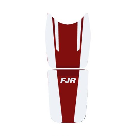 housse de selle bagster YAMAHA FJR1300 2007 BORDEAUX FONCE/GRIS CLAIR/LETTRES GRISES CLAIRES