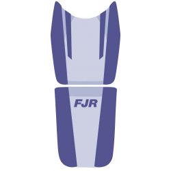housse de selle bagster YAMAHA FJR1300 2008-2009 GRIS CLAIR/BLEU FONCE/LETTRES BLEUES FONCEES
