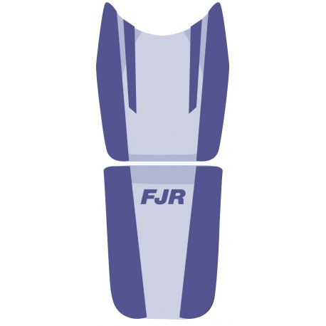 housse de selle bagster YAMAHA FJR1300 2008-2009 GRIS CLAIR/BLEU FONCE/LETTRES BLEUES FONCEES