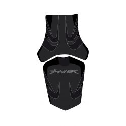 housse de selle bagster YAMAHA FZ1 FAZER 2008 NOIR/NOIR MAT/ANTHRACITE