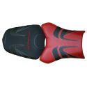 housse de selle bagster YAMAHA FZ1 FAZER 2009 ROUGE FONCE/NOIR/LETTRES ROUGES FONCEES
