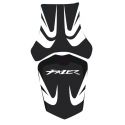 housse de selle bagster YAMAHA FZ1 FAZER 2010-2011 BLANC/NOIR/LETTRES BLANCHES