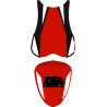 housse de selle bagster SUZUKI GSXR600 2007 ROUGE/BLANC/CARBONE/LETTRES ROUGES ET BLANCHES 0