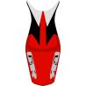 housse de selle bagster SUZUKI GSR600 2006 ROUGE/NOIR/GRIS CLAIR/LETTRES NOIRES 0