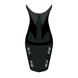 housse de selle bagster SUZUKI GSR600 2008-2011 NOIR/NOIR MAT/LETTRES ANTHRACITES