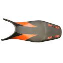 housse de selle bagster SUZUKI GSR600 2008-2010 VERMILLON NACRE/LETTRES TUILE