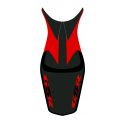 housse de selle bagster SUZUKI GSR600 2008-2009 NOIR/NOIR MAT/ROUGE