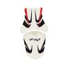 housse de selle bagster YAMAHA FZ1 2008-2011 BLANC/NOIR/ROUGE/LETTRES NOIRES 0