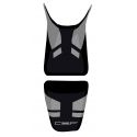 housse de selle bagster HONDA CBF1000 2006-2009 NOIR/NUBUCK/LETTRES GRISES CLAIRES