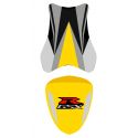 housse de selle bagster SUZUKI GSXR1000 2007 SURF/NOIR/GRIS/LETTRES ROUGES