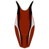 housse de selle bagster HONDA 600 HORNET 2007 ROUGE FONCE/NOIR/GREGE/LETTRES NOIRES 0