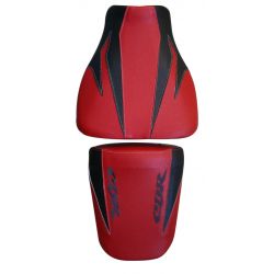 housse de selle bagster HONDA CBR600RR 2007-2008 ROUGE/NOIR/LETTRES ANTHRACITE
